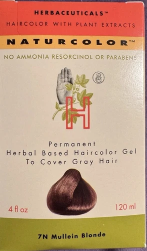 Naturcolor Haircolor Hair Dye 7N Mullein Blonde 4 Oz