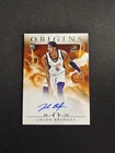 2024-25 Panini Origins Jalen Bridges RC Rookie Auto #RA-JBS Suns XV44