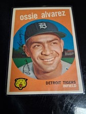 1959 Topps - Ossie Alvarez High #504 (RC)