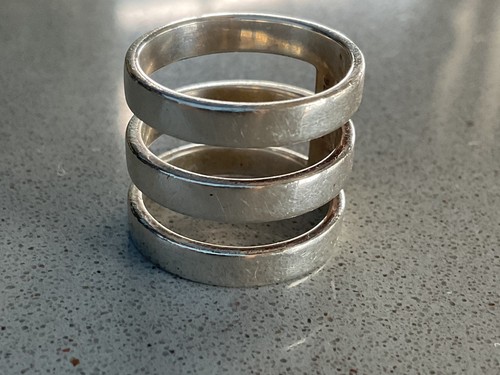 ANILLO DE ARTE CONTEMPORÁNEO SILPADA R3135~TALLA 7~ GUC - Imagen 5 de 7