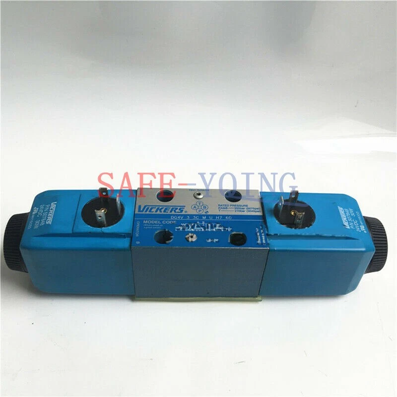 ONE NEW VICKERS VALVE DG4V-3-3C-M-U-H7-60 DG4V33CMUH760 DG4V 3 3C M U H7 60 - Image 2 of 2