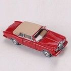 1:64 Scale Vintage Rolls-Royce Corniche IV Red Convertible - Diecast Collectible