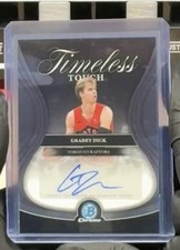 2025-26 Bowman Chrome Gradey Dick Timeless Touch Auto #TTA-GD Raptors