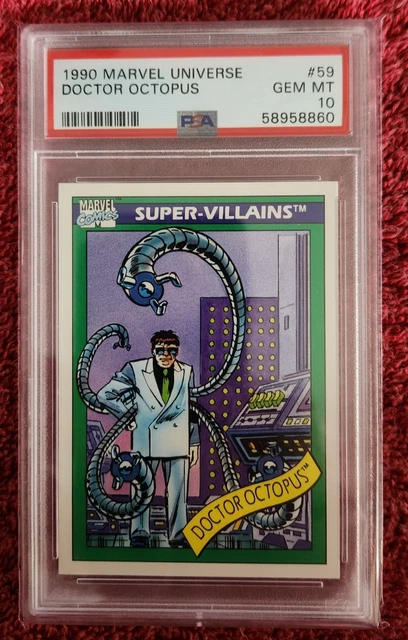 1990 MARVEL UNIVERSE #59 DOCTOR OCTOPUS PSA 10