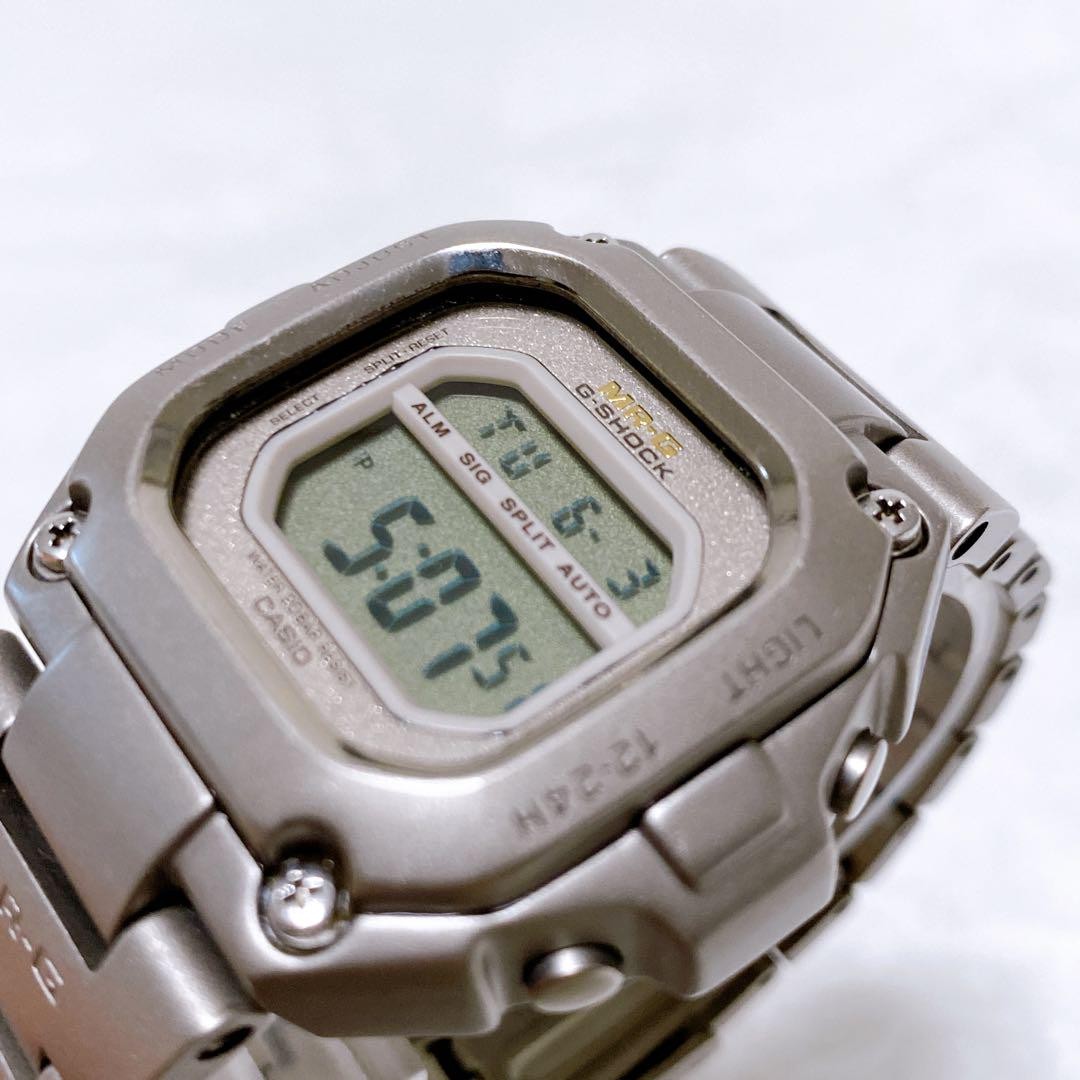 1990年代 チタン製 G-SHOCK CASIO MRG-110T 腕時計 Rare Casio G-Shock Mrg-110T First Generation Full Metal
