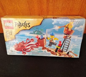 LEGO Pirates 2009: Kraken Attackin' (6240) - Complete - Box & Instructions Too!