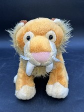 Webkinz Ganz Sabertooth Tiger Plush Toy Stuffed Animal Retired HM609 No Code