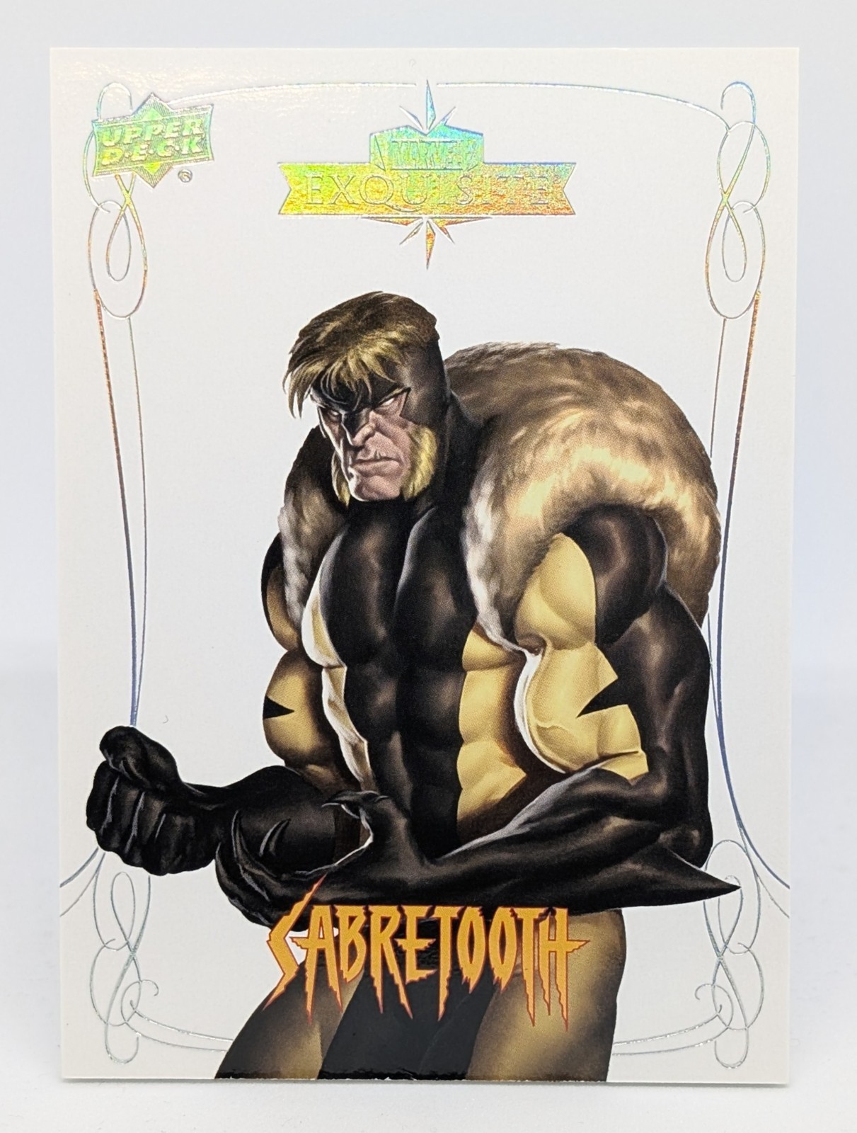 2016 Marvel Exquisite (Gems) 145/199 Sabretooth #15 X-Men Upper Deck