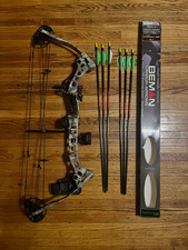 Bowtech 24" Diamond Razor Edge Compound Bow (plus Beman Carbon Arrows)