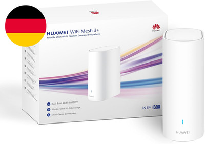 HUAWEI Wifi Mesh 3+ Router, Dual-Band Wi-Fi 6 AX3000, Wlan-Abdeckung Im Ganzen H