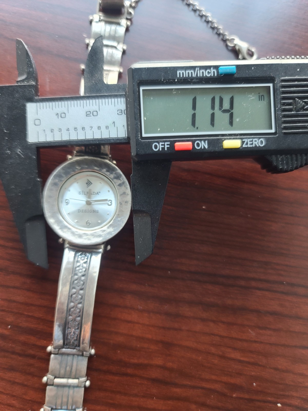 Silpada Sterling 925 Solid Silver Watch Israel Ma… - image 20