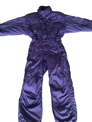Vintage 90 s Damen Italienischer All In One Skianzug Gr. EU 38 #467