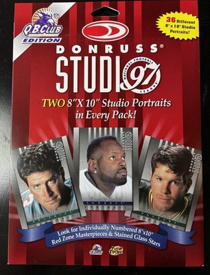 Lot Of 36 1997 Donruss Studio 8x10 Silver Portrait Proofs (16W)