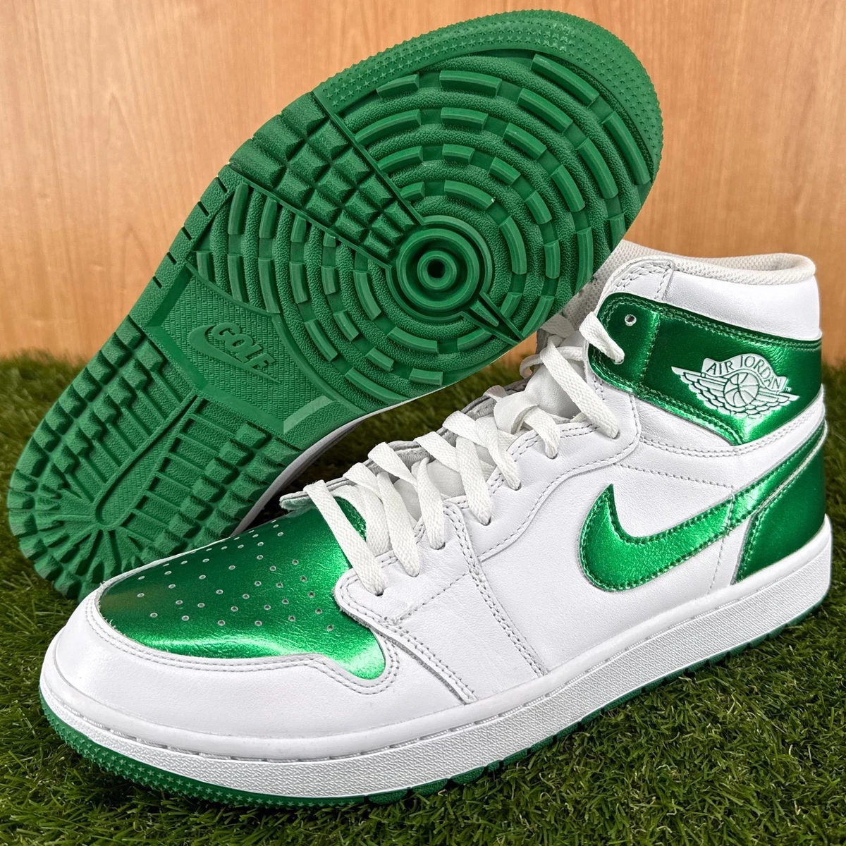 Jordan 1 Golf White Metallic for Sale | Authenticity Guaranteed | eBay