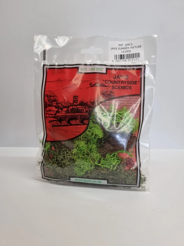 Javis Scenic Lichen Model Railway 00 N Gauge Wargames Countryside Scenery Bushes