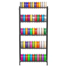 VEVOR 3D Printer Filament Storage Rack, 5 Tier Heavy Duty Storage Shelves