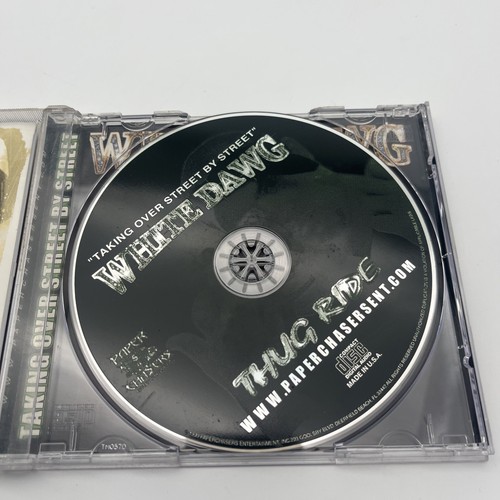 WHITE DAWG Thug Ride CD 1999 Autographed 1st Edition Rare Exclusive - Picture 5 of 7