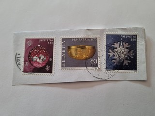 Schneeflocke 250er Pro Patria aus 1973 Kugel