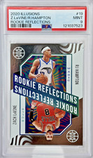 Zach LaVine, R.J. Hampton 2020 Illusions Rookie Reflections  #19 PSA 9