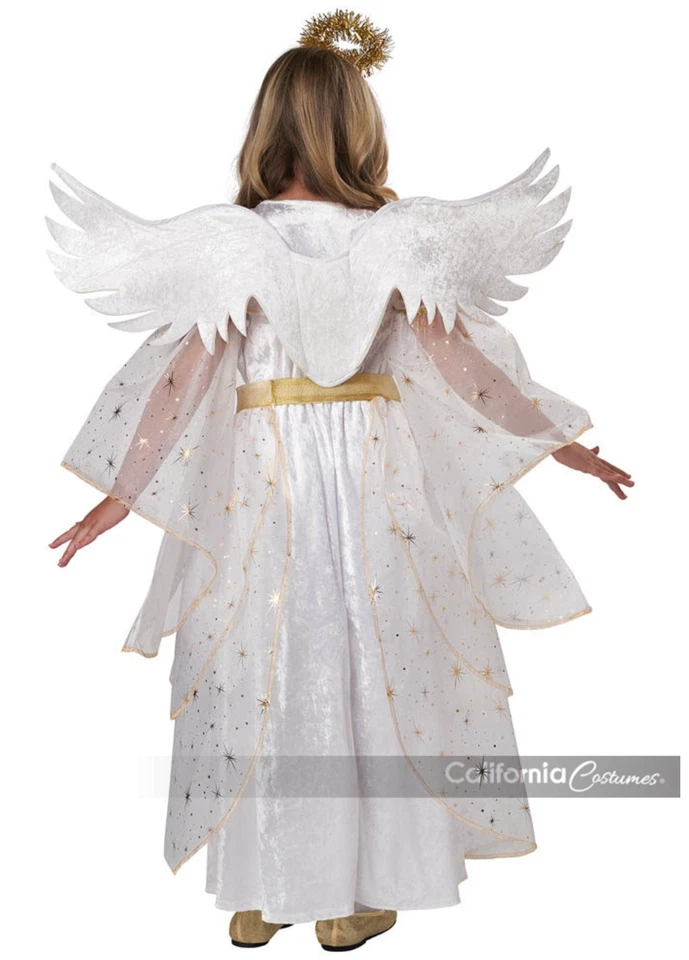 Disfraz California STARBURST ANGEL Vestido Niño Pequeño 6-8 - ¡NUEVO! #256 Foto 2 de 2