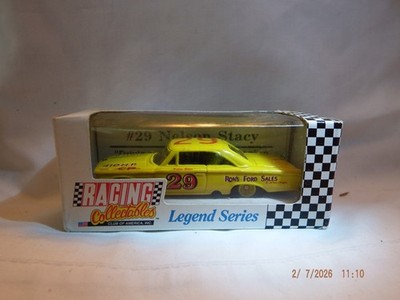 Vtg Racing Collectables 1/64 NASCAR Die Cast-Nelson Stacy-Ron's Ford Sales-C259