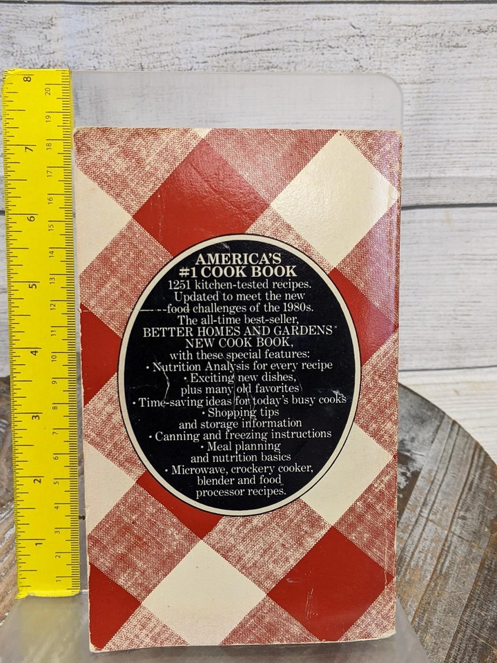 Better Homes & Gardens New Cookbook (Red Checkered Cover) Paperback 1982 - Image 3 of 4