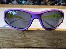 ATTCL Neon Genesis Evangelion Purple Green s816 53-17-120 Sunglasses Used Frames