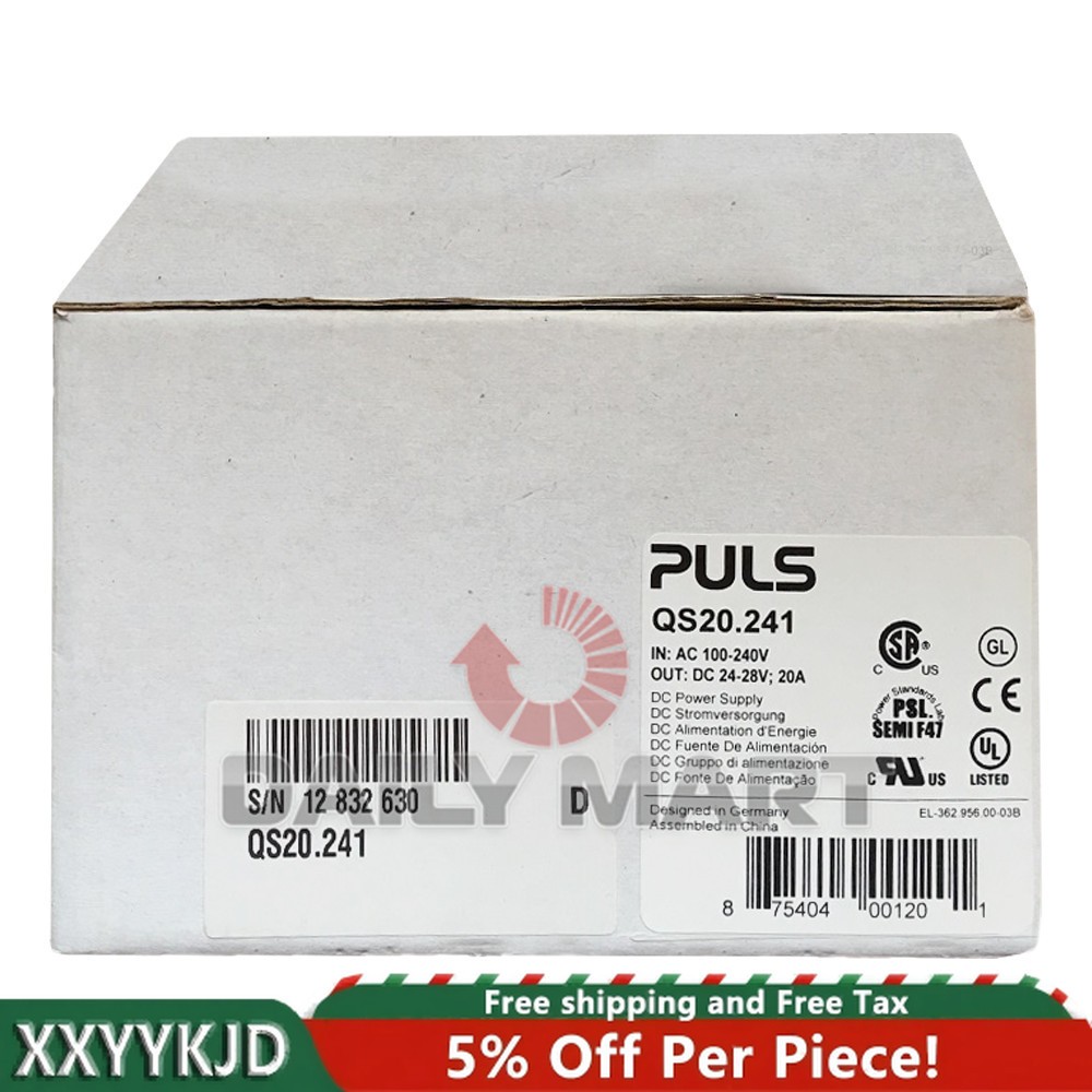 New In Box PULS QS20.241 DIN Rail Power Supply