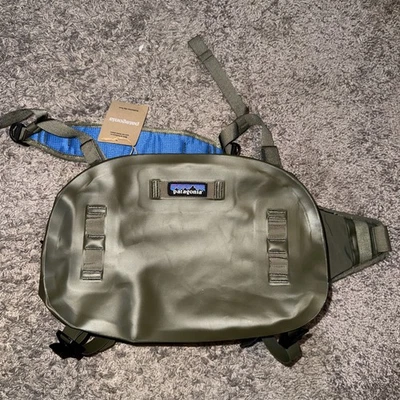 New Waterproof,Submersible Patagonia Guidewater Hip Pack 9L Basin Green - Image 1 of 4