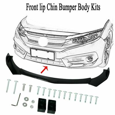 ボディソープ cruze For Chevrolet Cruze 10-21 Front Bumper Lip Splitter Diffuser