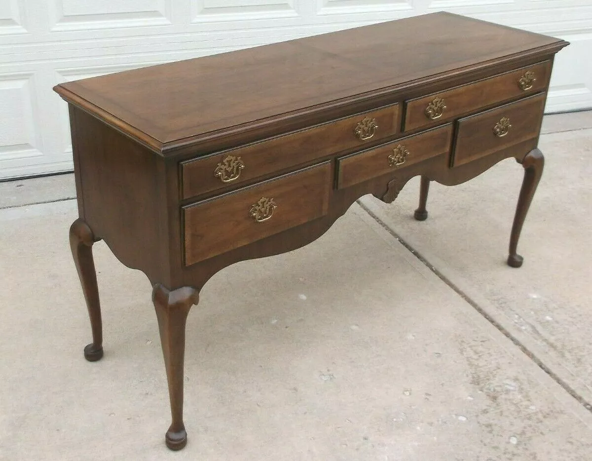 Antique cherry cheap sideboard buffet