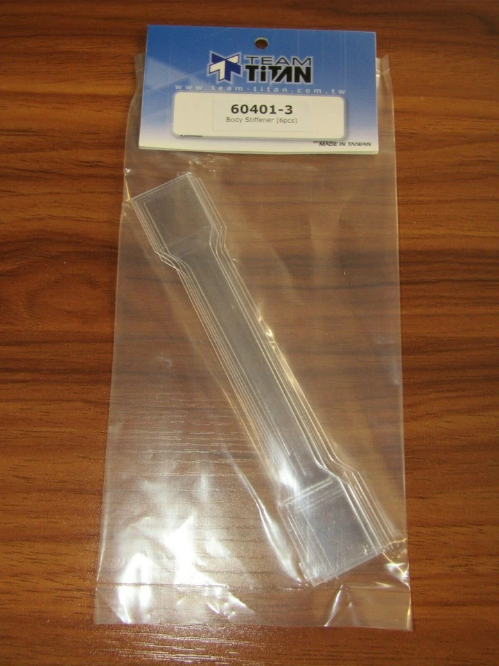 Titan Body Stiffner For Lexan Bodies For Touring Car, M-Chassis /6pcs 60401-3 - Image 4 of 4