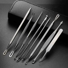 Pimple Popper Blackhead Remover Tool Kit Comedone Acne Spot Zit Extractor Tools