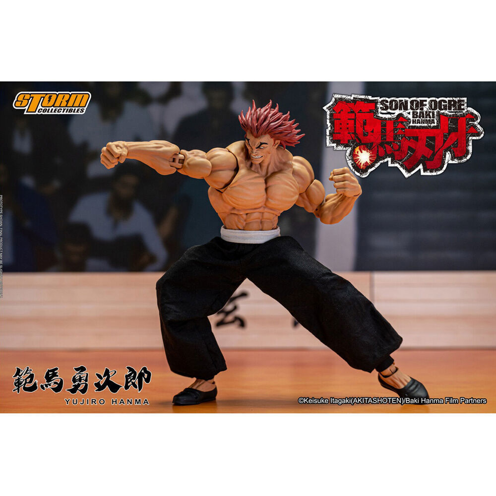 Storm Toys Kibk02e 1/12 Baki Hanma: Son Of Ogre Hanma Yujiro Storm Toys Kibk02e 1/12 Baki Hanma: Son Of Ogre Hanma Yujiro