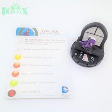 Heroclix DC 10th Anniversary set Catwoman 015 Uncommon figure w/card 