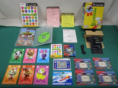 Game Cube DOUBUTSU no MORI e plus + Card e Reader plus + Card. JAPAN GAME. 39097