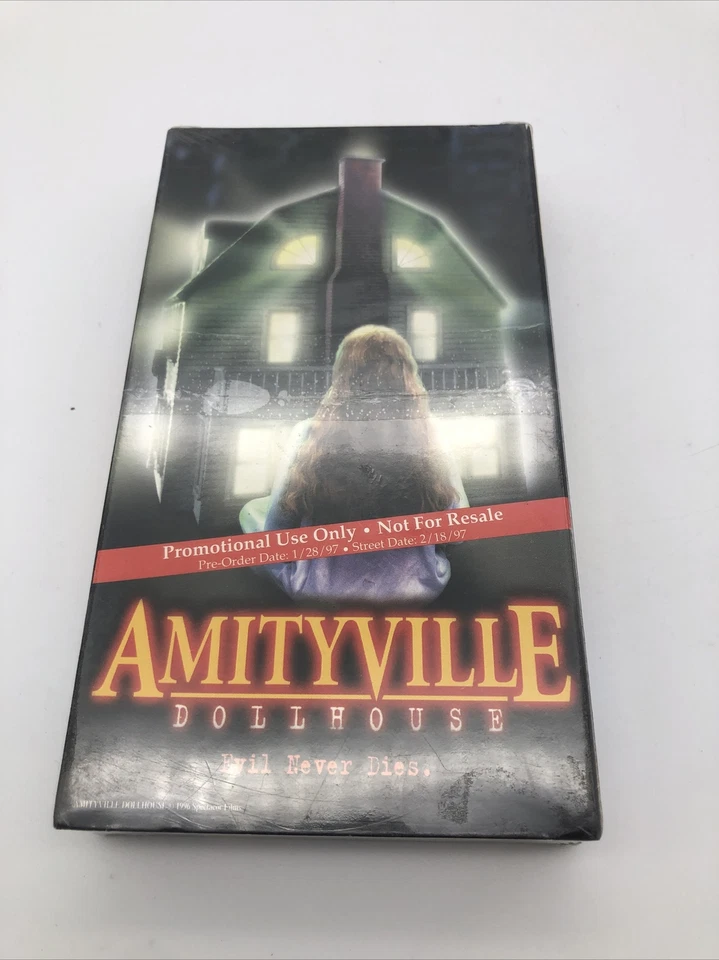 Vintage Amityville Dollhouse / freeway (VHS,1996) Horror Promo Demo Screener NEW - Image 2 of 4
