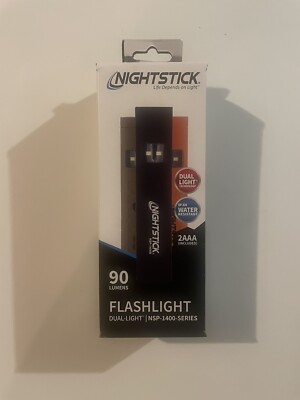 Nightstick NSP-1400B Dual-Switch Non-Rechargeable Dual-Light, Red
