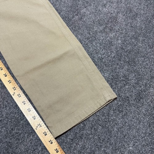 NEW Dickies Jeans Mens 30 Khaki Cotton Relaxed Carpenter Straight Five Pockets - Picture 6 of 12