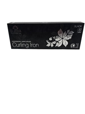 Sutra Beauty Ceramic Ionic Clipless Curling Iron 32MM Black  display picture 2