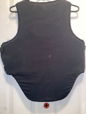 Gilet De Saut Équestre CALDENE - Taille 91cm (36 Pouces) - Noir - Fabriqué En Angleterre