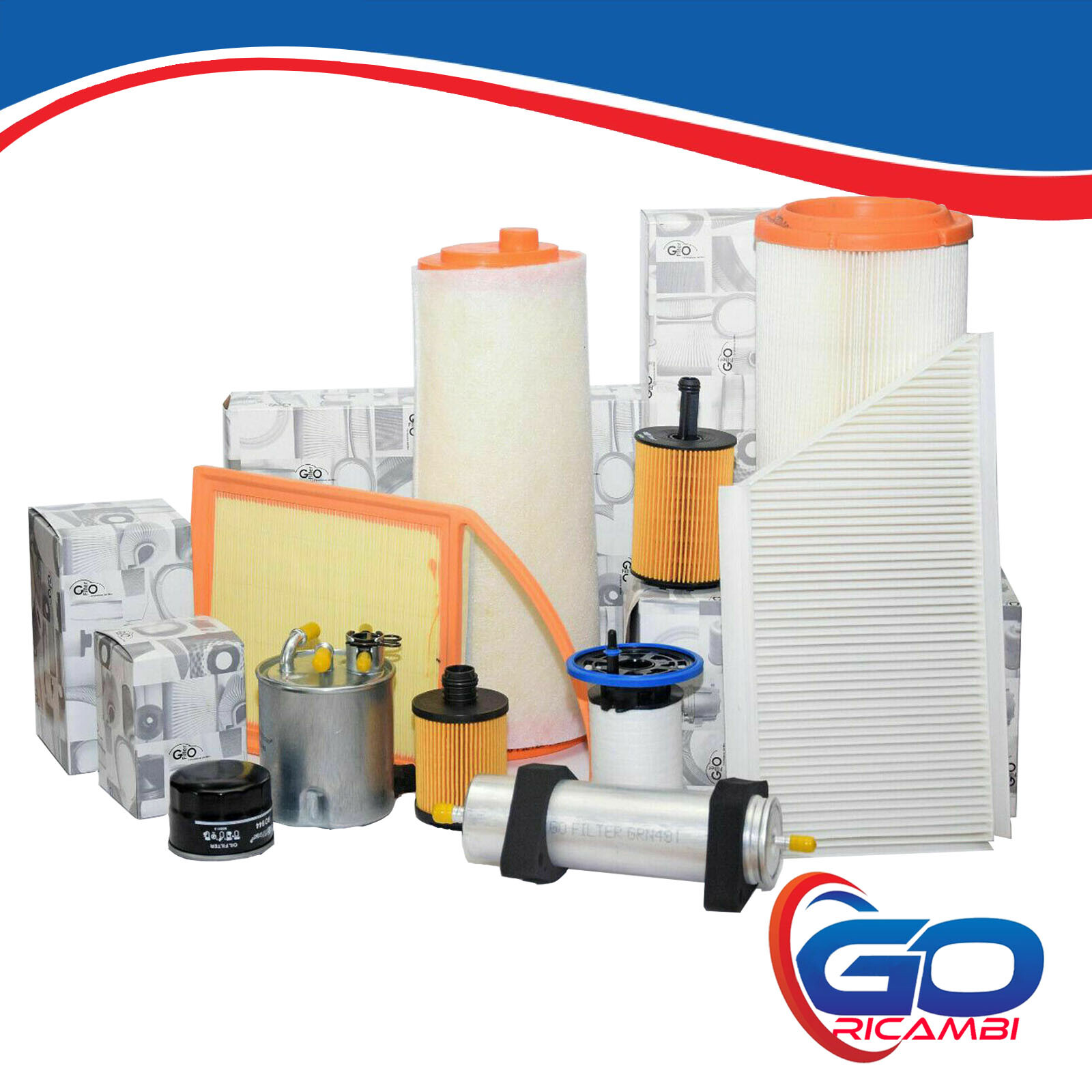 Kit Tagliando 4 Filtri Volkswagen Polo Iv i 1.4 TDI Motori Bnm Bwb Bns Bnv - Immagine 1