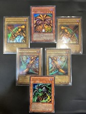 Exodia The Forbidden One Complete Set LOB 120-124 First  Second Print