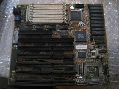 RARE VTG American Megatrends expansion slot PCB Control Card # 486DX ISA BIOS