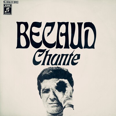 7'' GILBERT BECAUD Chante / Et le spectacle continue COLUMBIA Chanson orig. 1972