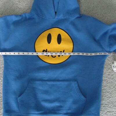 drew house / パーカー/L/コットン/BLU Drew House Hoodie Sweatshirt Adult L Blue Mascot Skate Graphic