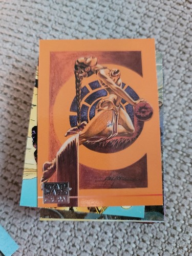 Star Wars Galaxy Series 2 - Juego de fábrica de lujo edición limitada Topps de metal NO SELLADO - Imagen 6 de 6