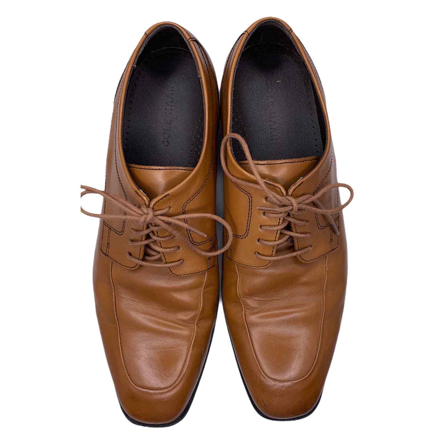 Cole Haan Mens Leather Oxford Apron Toe 