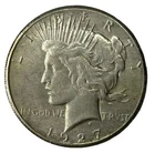 1927 $1 Peace Dollar AU+ #