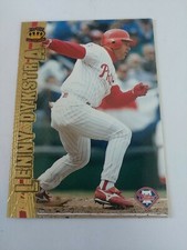 1997 Pacific Crown #376 LENNY DYKSTRA Philadelphia Phillies